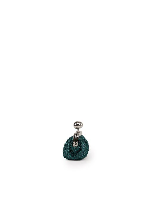 Borsa Pasticcino Nano Dilly in rete e strass Verde WEEKEND MAX MARA | 2425726024600068